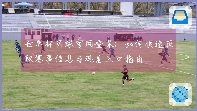 世界杯买球官网登录：如何快速获取赛事信息与观看入口指南