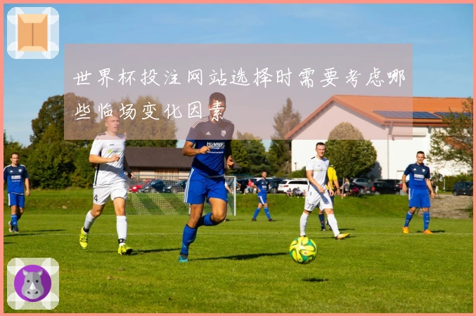 世界杯投注网站选择时需要考虑哪些临场变化因素