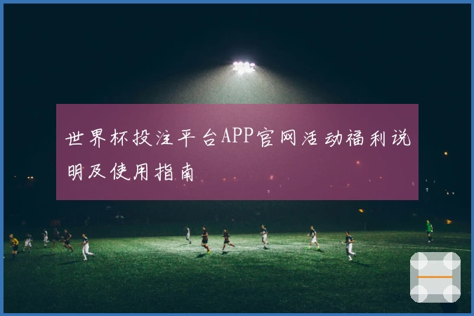 世界杯投注平台APP官网活动福利说明及使用指南